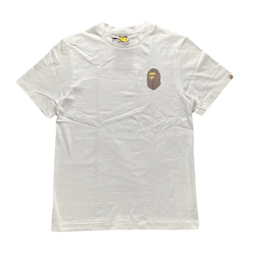 Футболка A Bathing Ape Variety Of Logos "White"