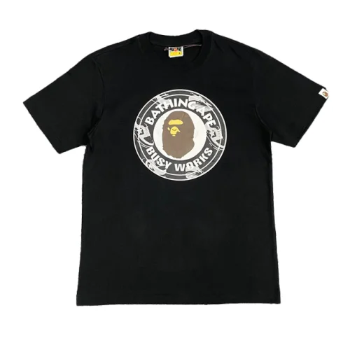 Футболка A Bathing Ape Beautiful Brand Logo "Black"