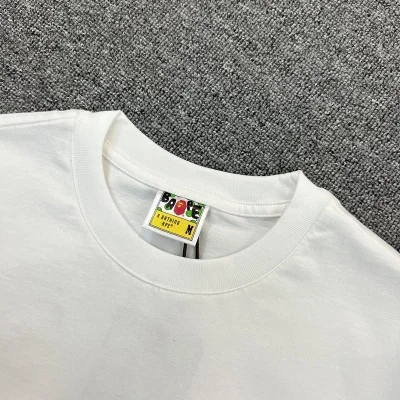 Футболка A Bathing Ape Star Trails "White" фото № 2