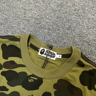 Футболка A Bathing Ape In Transit "Green/Black" фото № 3
