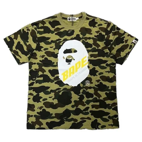 Футболка A Bathing Ape In Transit "Green/Black"