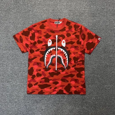 Футболка A Bathing Ape With A Lock "Red" фото № 6