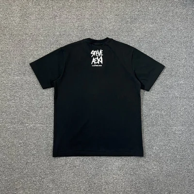 Футболка A Bathing Ape Steve Aoki "Black" фото № 3