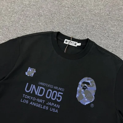 Футболка A Bathing Ape Undefeated Airlines 005 "Black" фото № 6 Футболка A Bathing Ape Undefeated Airlines 005 "Black" фото № 6