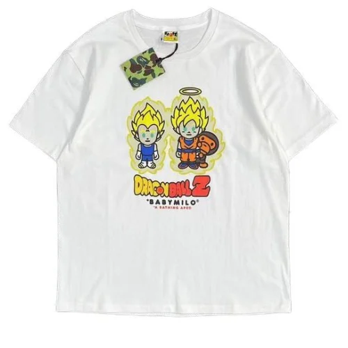 Футболка A Bathing Ape Dragon Ball "White"