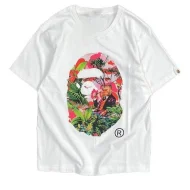 Футболка A Bathing Ape Monkey In The Tropics "White"