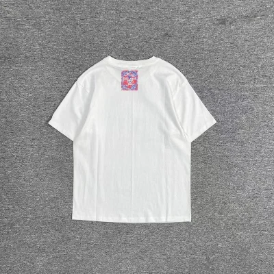 Футболка A Bathing Ape Monkey In The Tropics "White" фото № 7