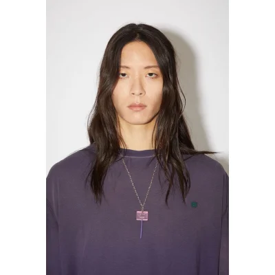 Футболка Acne Studios Classic Color "Violet" фото № 4