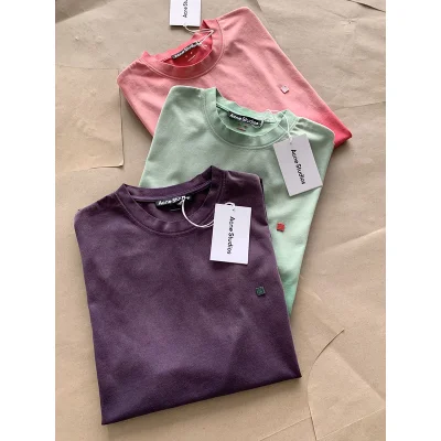 Футболка Acne Studios Classic Color "Violet" фото № 9
