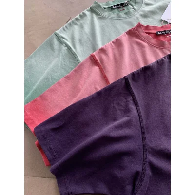 Футболка Acne Studios Classic Color "Violet" фото № 8