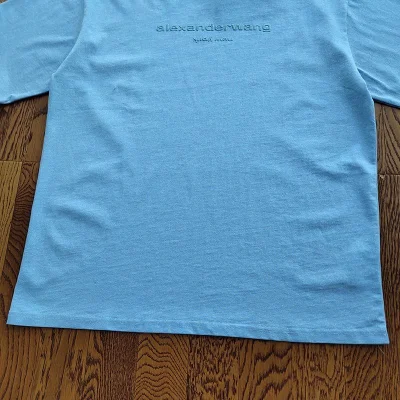Футболка Alexander Wang New York Text "Blue" фото № 2
