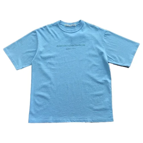 Футболка Alexander Wang New York Text "Blue"