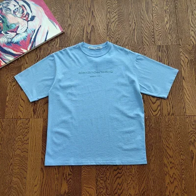 Футболка Alexander Wang New York Text "Blue" фото № 7