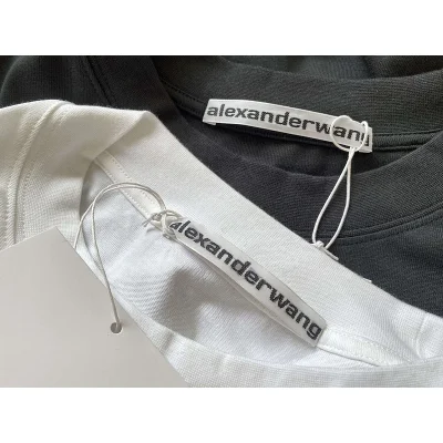 Футболка Alexander Wang By Syllables "Black" фото № 5