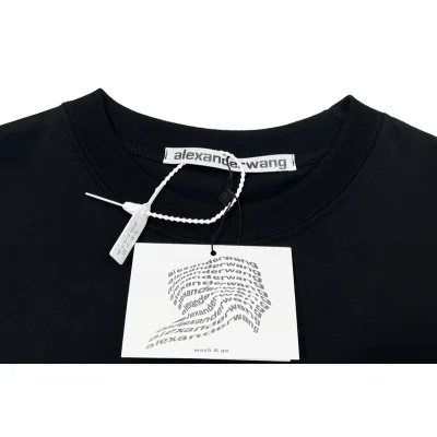 Футболка Alexander Wang Fisheye Effect "Black" фото № 2 Футболка Alexander Wang Fisheye Effect "Black" фото № 2