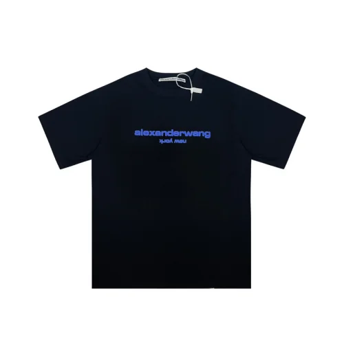 Футболка Alexander Wang Fisheye Effect "Black"