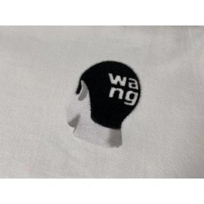 Футболка Alexander Wang Human Head "White" фото № 3