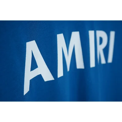 Футболка Amiri Street Style "Blue" фото № 2