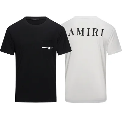 Футболка Amiri Small Logo A In M "Black" фото № 4