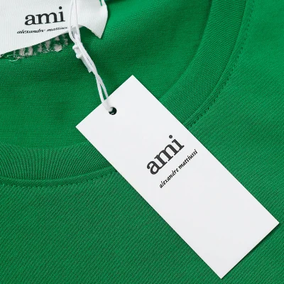 Футболка Amiri With An Emblem-Logo In The Form Of Heart "Green" фото № 4