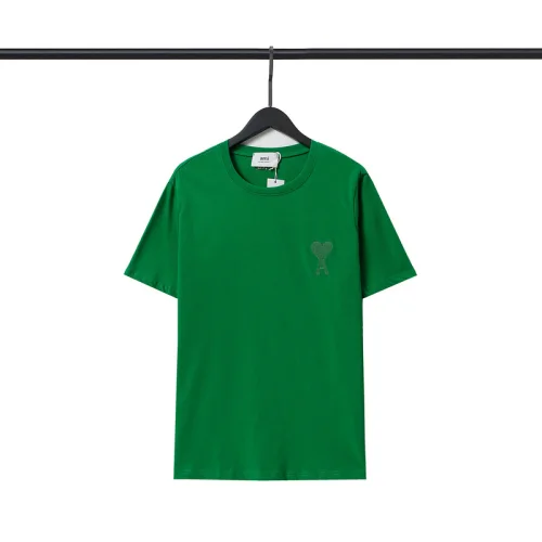 Футболка Amiri With An Emblem-Logo In The Form Of Heart "Green"