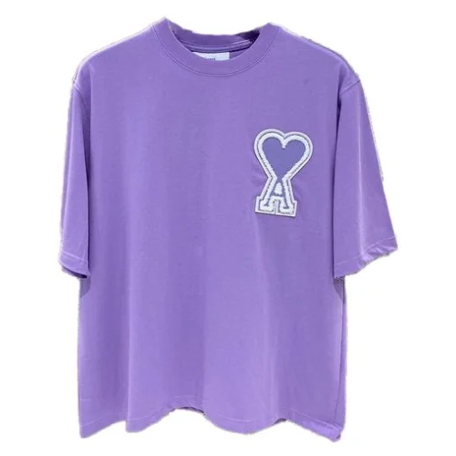 Футболка Amiri With Big Heart - Classic "Violet"