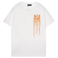 Футболка Amiri Flowing Logo "White"