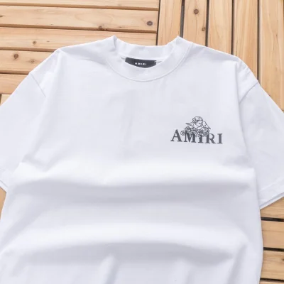 Футболка Amiri Logo And Angel "White" фото № 2