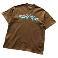 Футболка Astroworld Cities List From Tour "Brown"