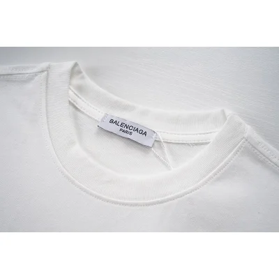 Футболка Balenciaga Pentagram Logo "White" фото № 3