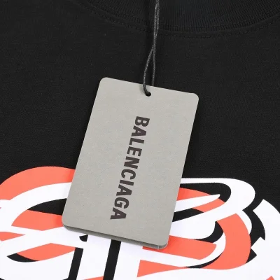 Футболка Balenciaga Separation "Black" фото № 5