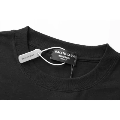 Футболка Balenciaga Link "Black" фото № 4