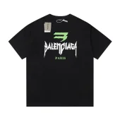 Футболка Balenciaga With Green Emblem "Black"