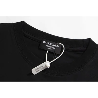 Футболка Balenciaga With Text Logo On The Front "Black" фото № 2 Футболка Balenciaga With Text Logo On The Front "Black" фото № 2