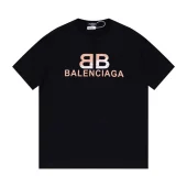 Футболка Balenciaga With Text Logo On The Front "Black"