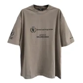 Футболка Balenciaga Together With WFP "Brown"
