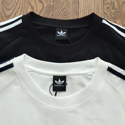Футболка Balenciaga X Adidas Stripes "White" фото № 5