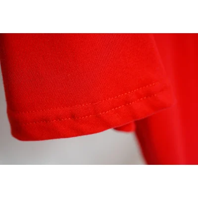 Футболка Balmain Branded "Red" фото № 7