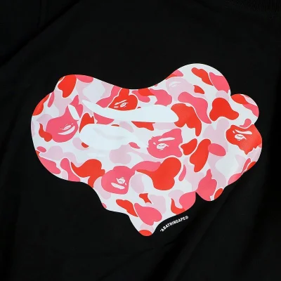 Футболка Bape Colorful Small Details Front And Big Print Back "Black" фото № 5 Футболка Bape Colorful Small Details Front And Big Print Back "Black" фото № 5