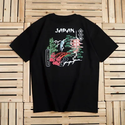 Футболка Bape Japanese Garden Print "Black" фото № 2 Футболка Bape Japanese Garden Print "Black" фото № 2
