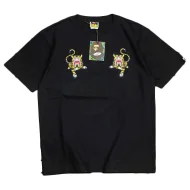 Футболка Bape Two Tigers Print Front "Black"