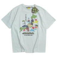 Футболка Bape Large Front Print With Electric Train