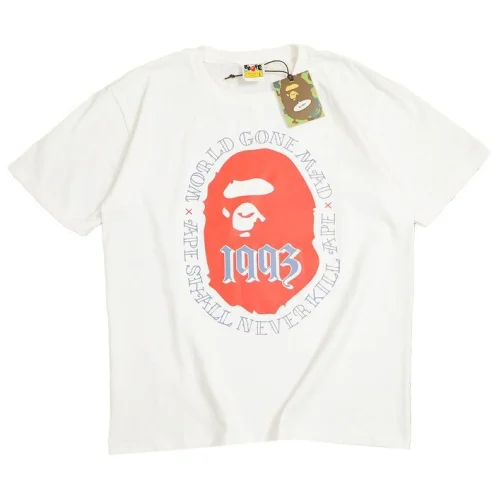 Футболка Bape Monkey Color "White"