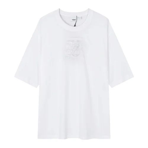 Футболка Burberry With Logo Printing "White"