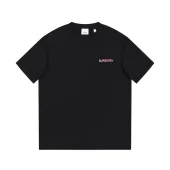 Футболка Burberry Pink Ribbon Print With Inscription "Black"