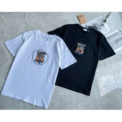 Футболка Burberry Logo In Circle "Black" фото № 2