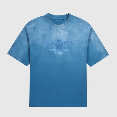 Футболка Burberry Fading Color "Blue" фото № 2