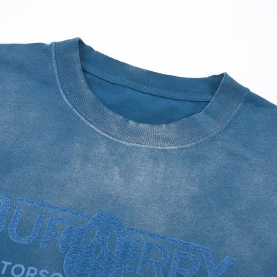 Футболка Burberry Fading Color "Blue" фото № 4