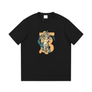 Футболка Burberry Logo With An Angel "Black"