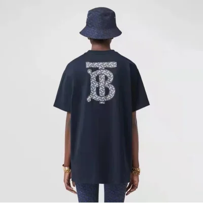 Футболка Burberry Monogram TB "Black" фото № 3 Футболка Burberry Monogram TB "Black" фото № 3